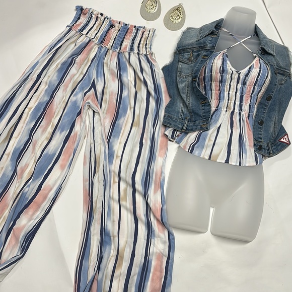 GUESS DENIM DESTROYED STRETCHY VEST NWT MEDIUM - Picture 5 of 14